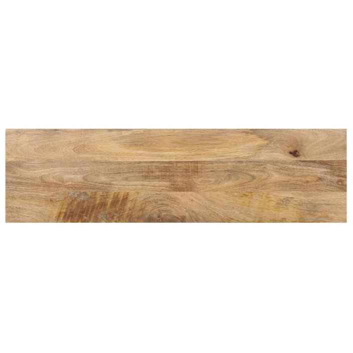 Table console 110x30x75 cm Bois de manguier massif - Photo n°4