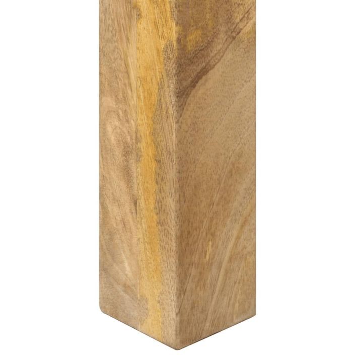 Table console 110x35x76 cm Bois de manguier brut - Photo n°6