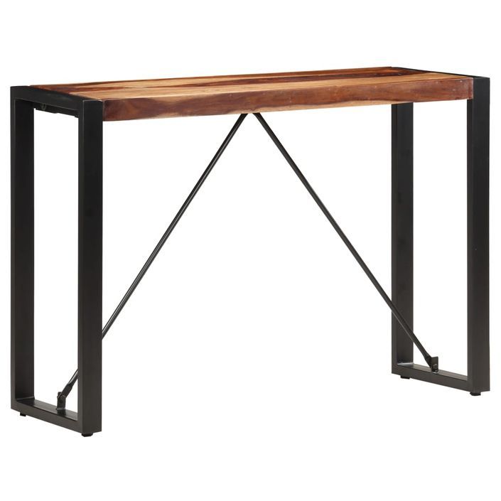Table console 110x35x76 cm Bois solide - Photo n°6