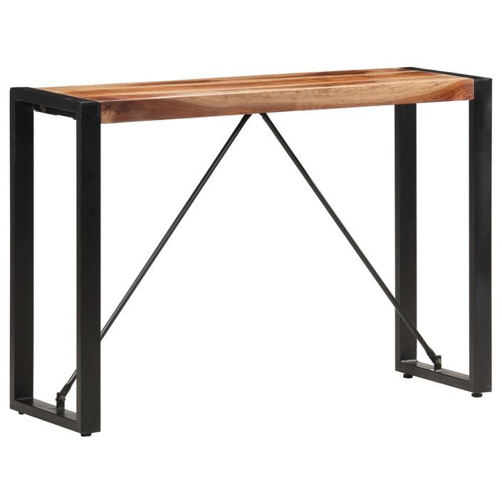 Table console 110x35x76 cm Bois solide - Photo n°8