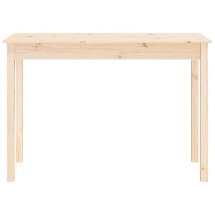 Table console 110x40x75 cm Bois massif de pin - Photo n°5