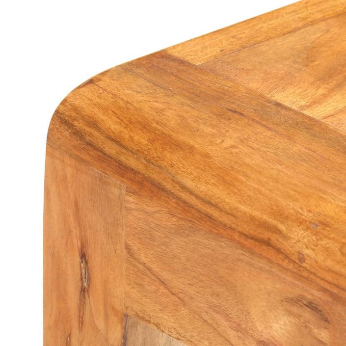 Table console 110x40x76 cm Bois d'acacia massif - Photo n°6