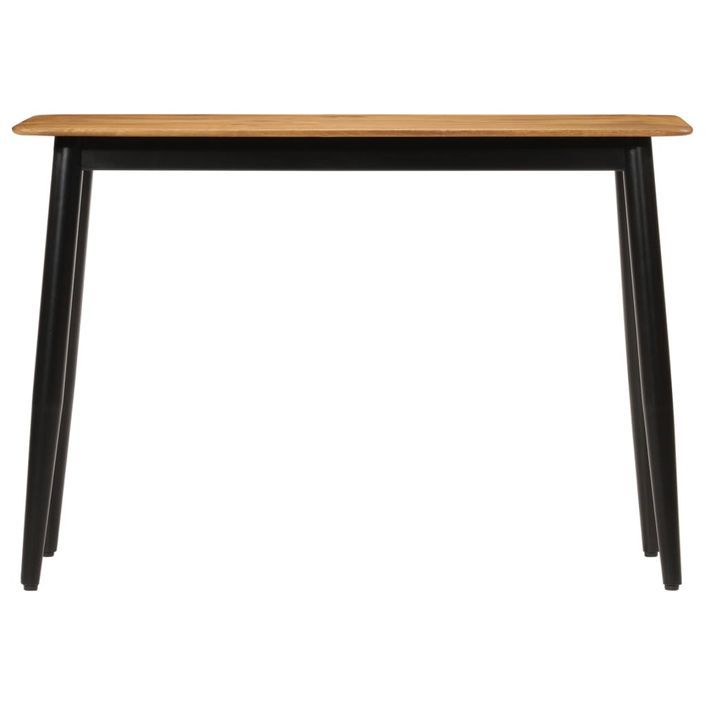 Table console 110x40x76 cm bois de manguier solide et fer - Photo n°2