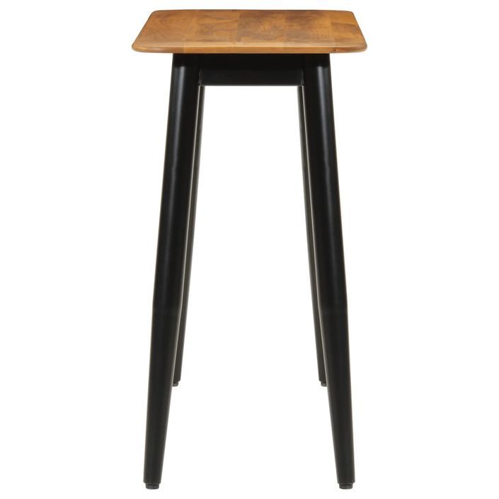 Table console 110x40x76 cm bois de manguier solide et fer - Photo n°3
