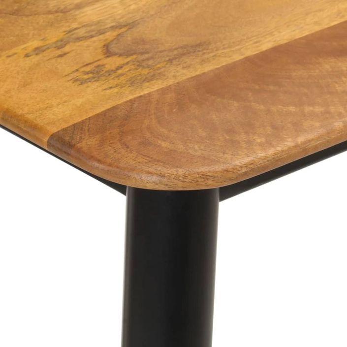 Table console 110x40x76 cm bois de manguier solide et fer - Photo n°4