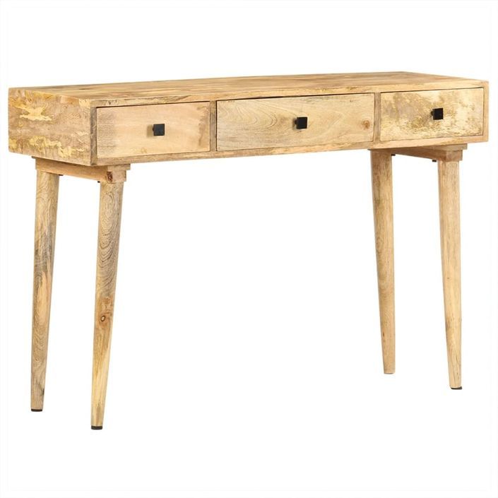 Table console 115x35x76 cm Bois de manguier massif 2 - Photo n°1