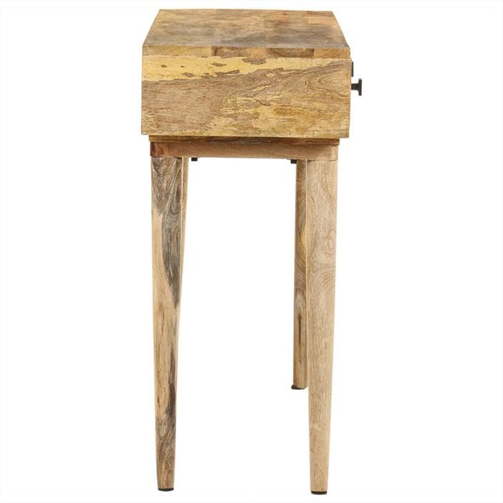 Table console 115x35x76 cm Bois de manguier massif 2 - Photo n°6