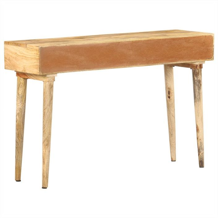 Table console 115x35x76 cm Bois de manguier massif 2 - Photo n°7