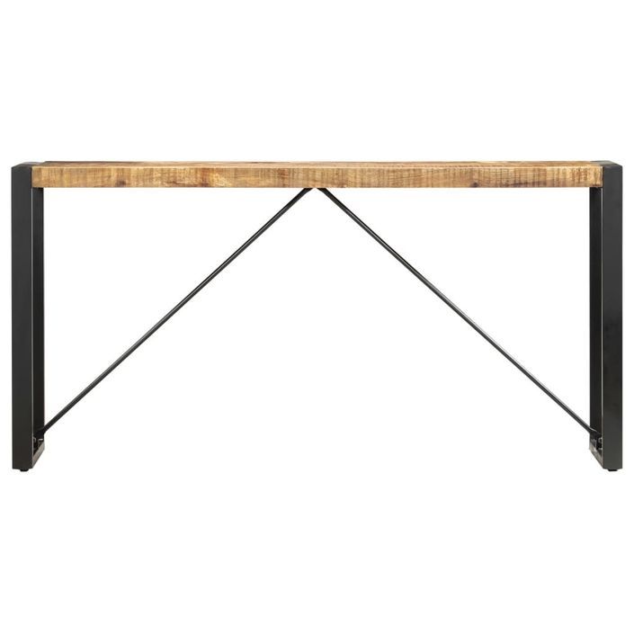 Table console 150x35x76 cm Bois de manguier massif - Photo n°2