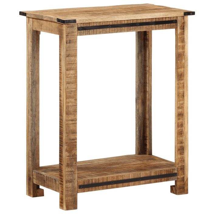 Table console 60x35x75 cm bois massif de manguier - Photo n°1