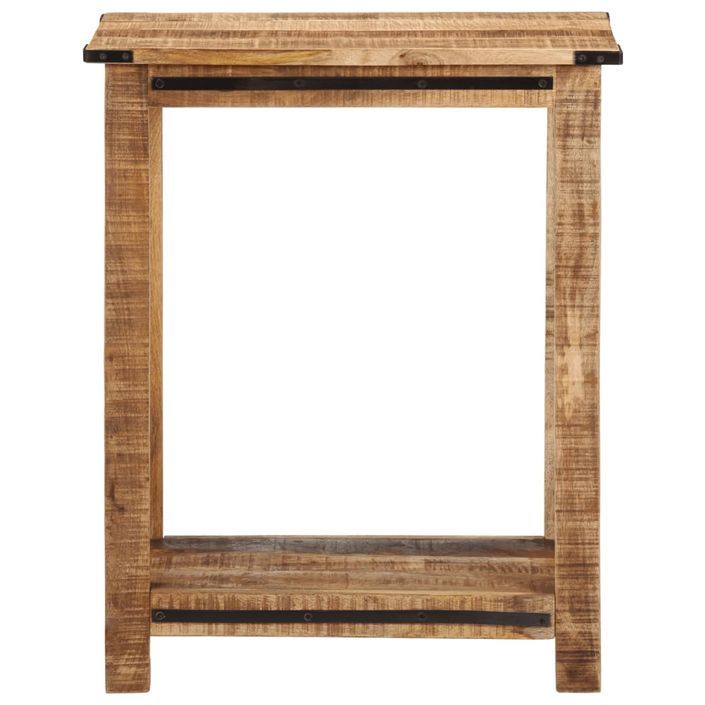 Table console 60x35x75 cm bois massif de manguier - Photo n°2