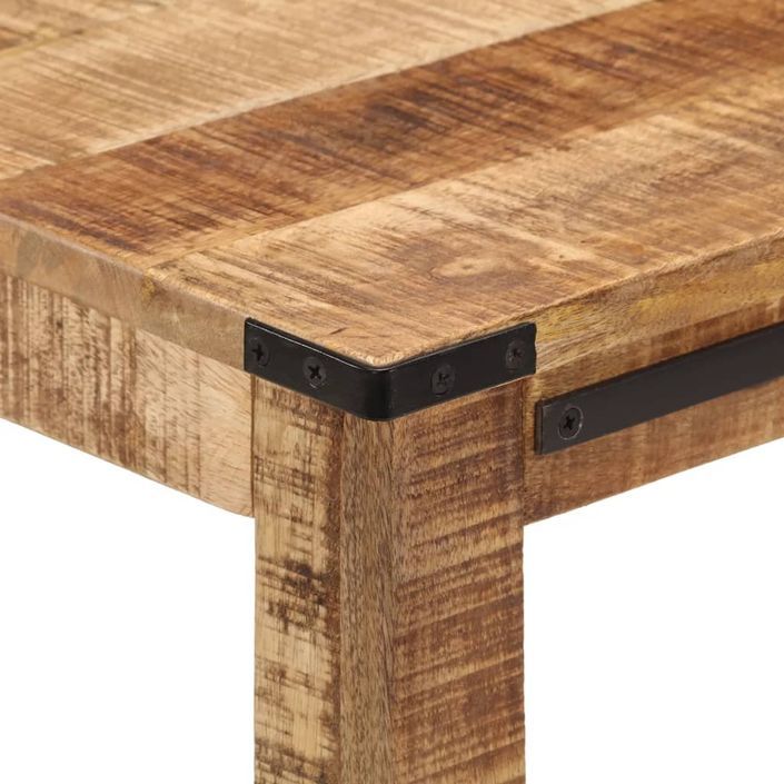 Table console 60x35x75 cm bois massif de manguier - Photo n°4