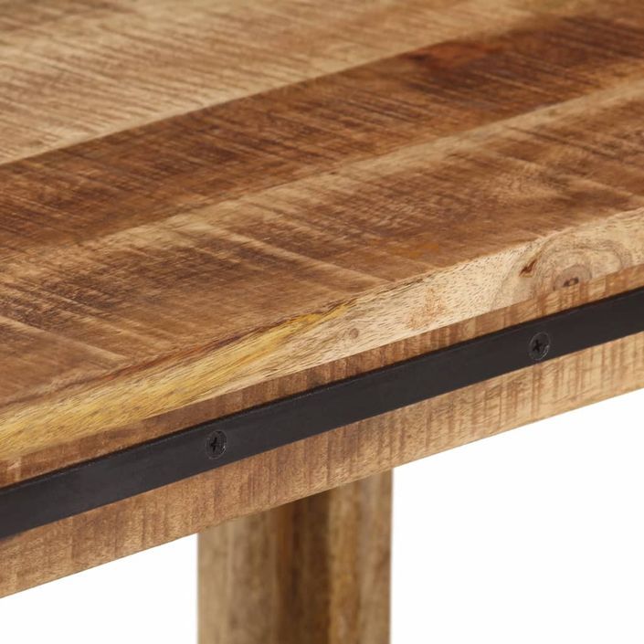 Table console 60x35x75 cm bois massif de manguier - Photo n°5