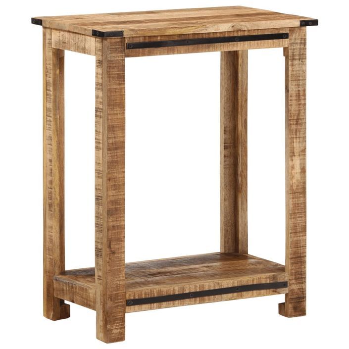 Table console 60x35x75 cm bois massif de manguier - Photo n°11