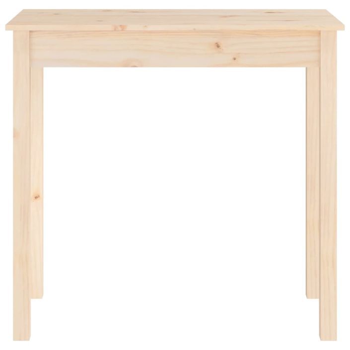 Table console 80x40x75 cm Bois massif de pin - Photo n°5