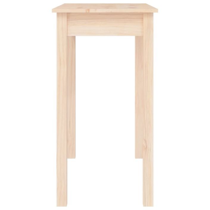 Table console 80x40x75 cm Bois massif de pin - Photo n°6