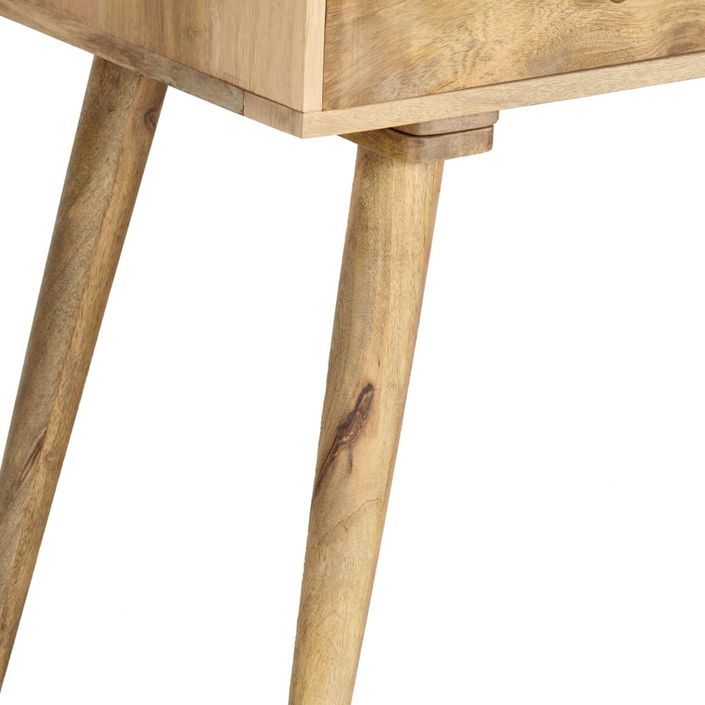 Table console 89x44x75 cm Bois de manguier massif - Photo n°7