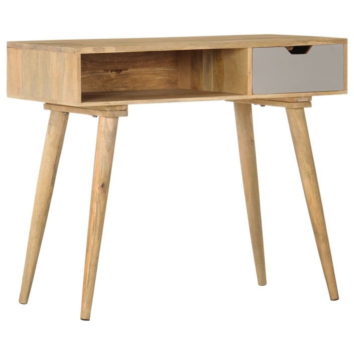 Table console 89x44x76 cm Bois de manguier massif - Photo n°1