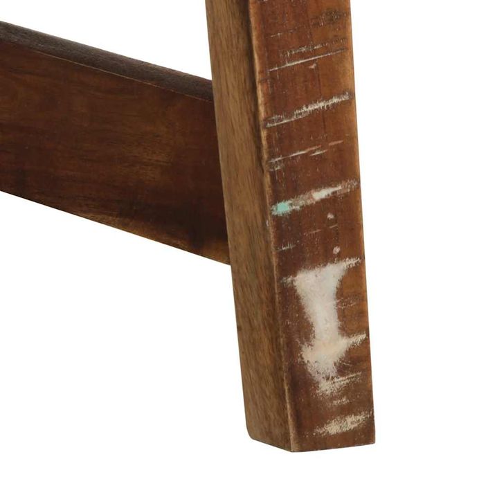 Table console 90x32x75 cm bois massif de récupération - Photo n°8