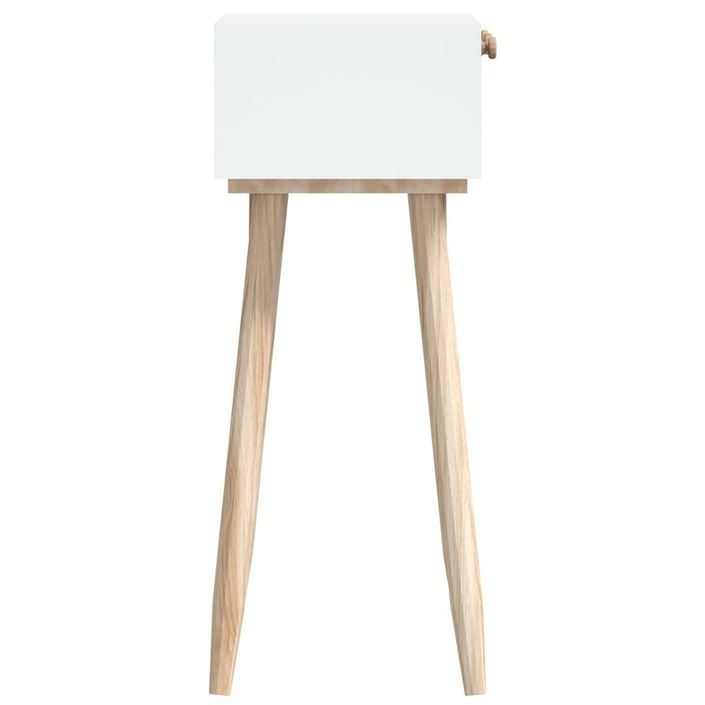 Table console avec tiroirs 105x30x75 cm bois d'ingénierie - Photo n°6