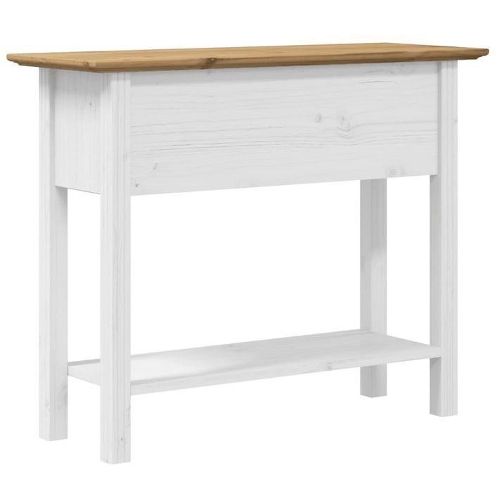Table console BODO marron 90x34,5x73 cm bois de pin massif - Photo n°6