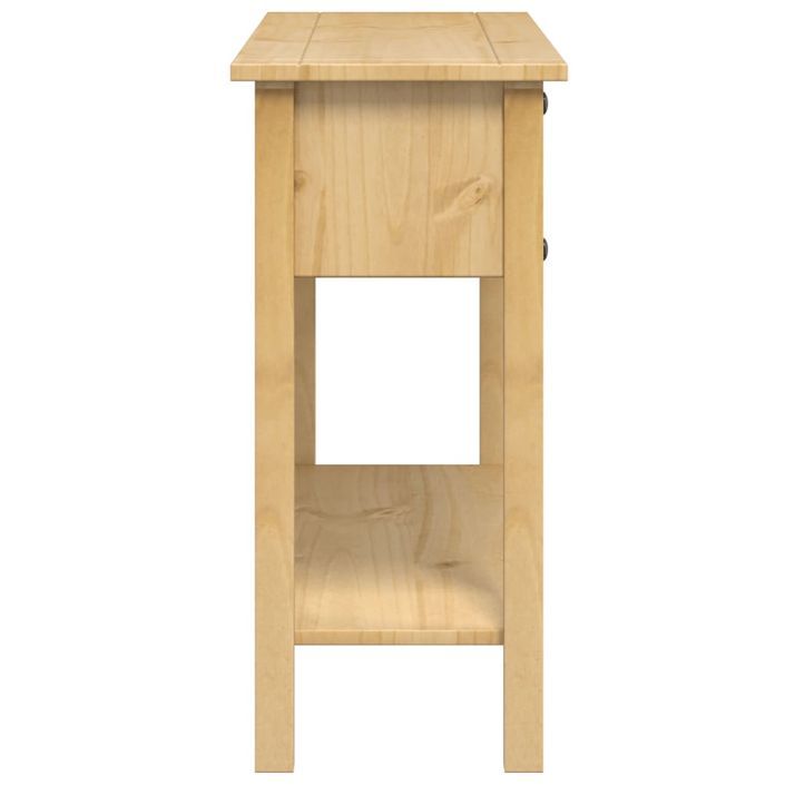Table console Corona 114x34,5x73 cm bois de pin massif - Photo n°5