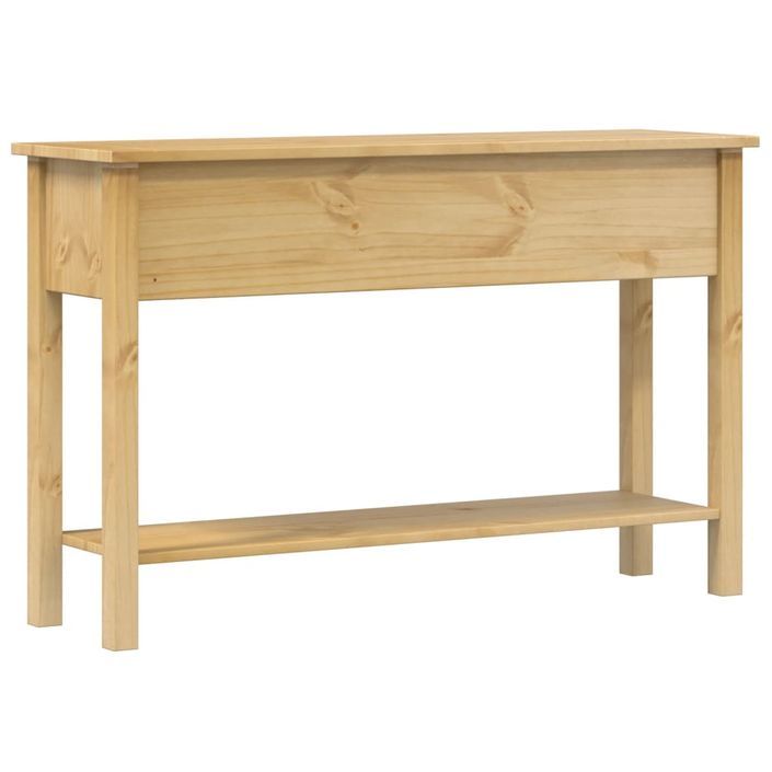 Table console Corona 114x34,5x73 cm bois de pin massif - Photo n°6