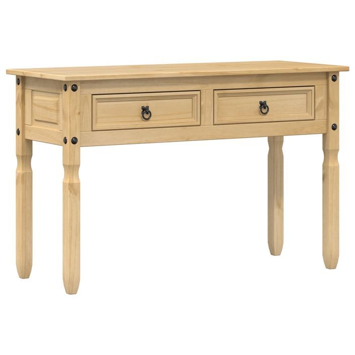 Table console Corona 115x46x73 cm bois de pin massif - Photo n°2