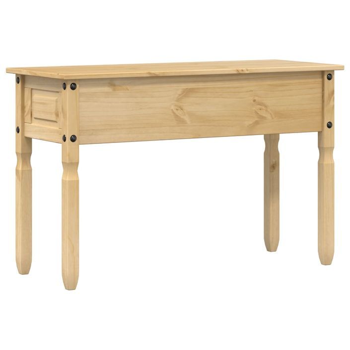 Table console Corona 115x46x73 cm bois de pin massif - Photo n°6