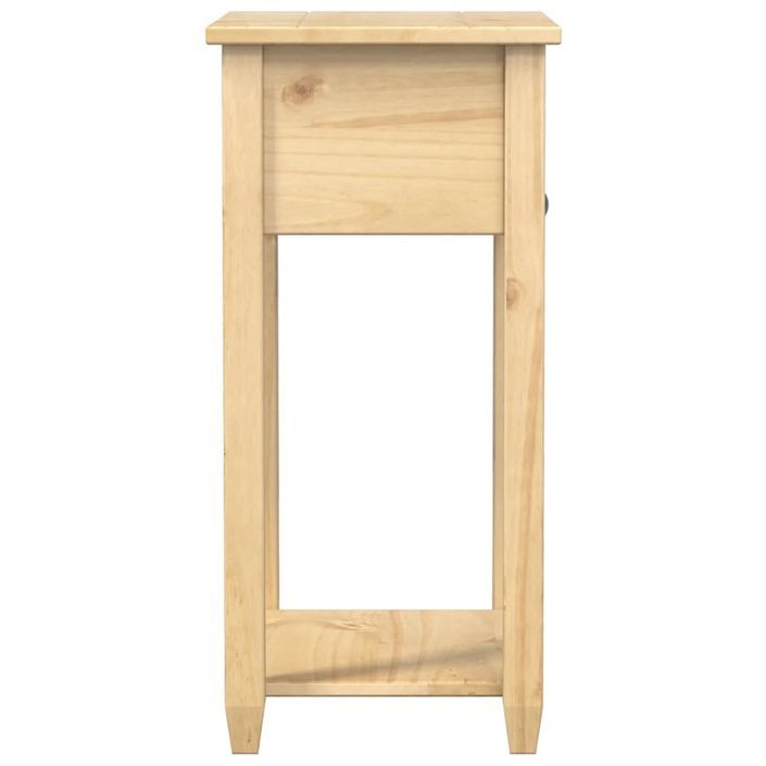 Table console Corona 55x35x73 cm bois de pin massif - Photo n°5