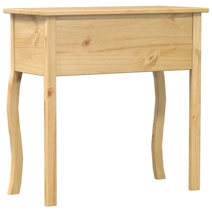 Table console Corona 73x35x73 cm bois de pin massif - Photo n°6