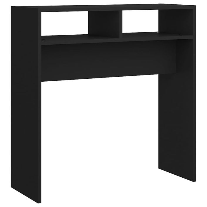 Table console Noir 78x30x80 cm - Photo n°1