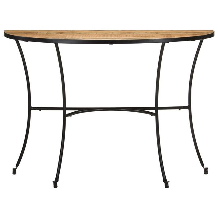 Table d'appoint 110x40x77 cm Bois de manguier massif - Photo n°2