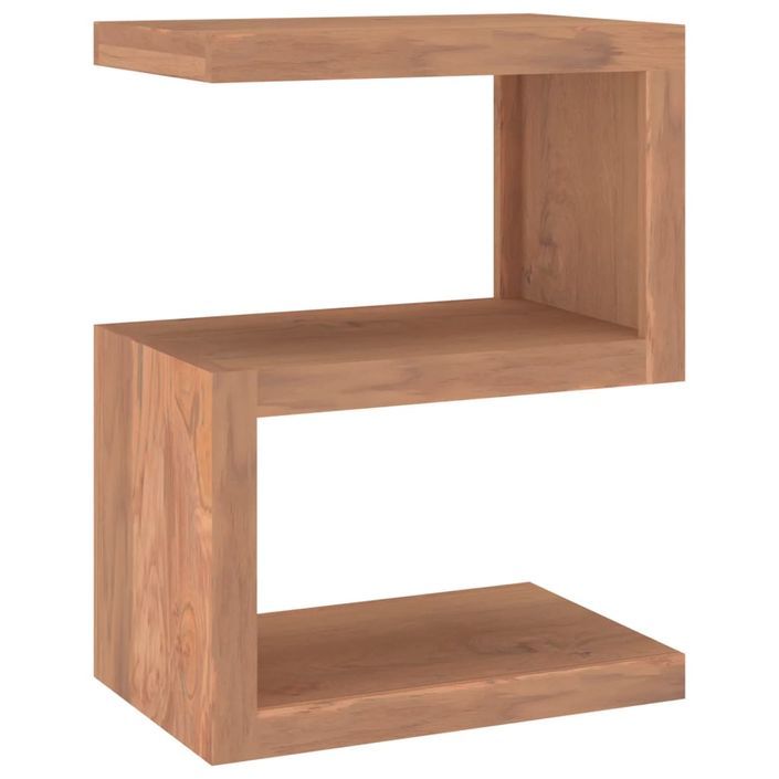 Table d'appoint 45x30x60 cm Bois massif de teck - Photo n°5