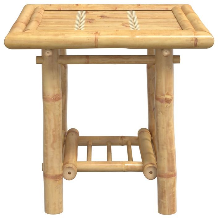 Table d’appoint 45x45x45 cm bambou - Photo n°3