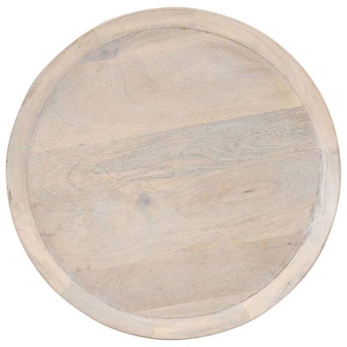 Table d'appoint Ø60x75 cm Bois de manguier massif - Photo n°2