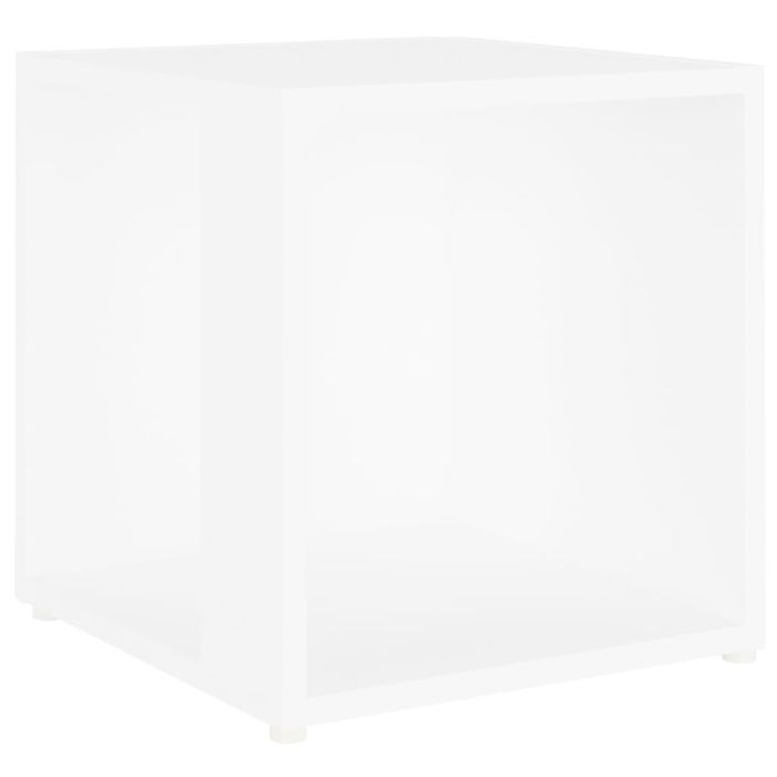 Table d'appoint Blanc 33x33x34,5 cm - Photo n°1