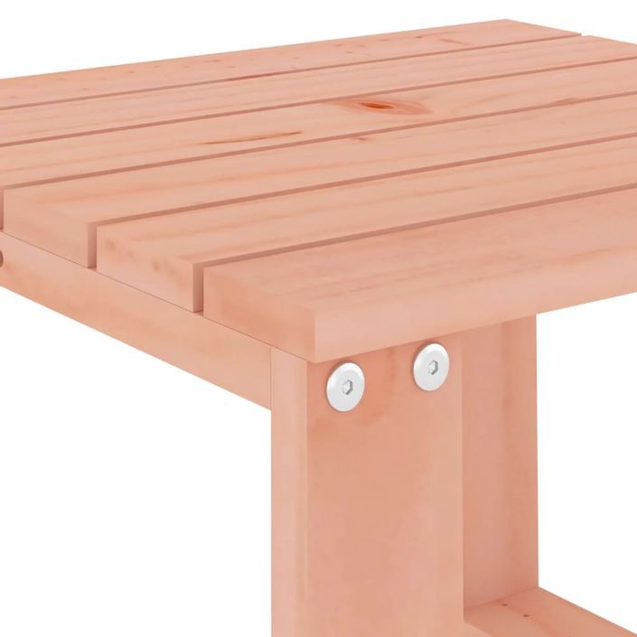 Table d'appoint de jardin 40x38x28,5 cm bois massif de douglas - Photo n°6