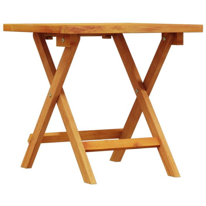 Table d’appoint de jardin 40x40x40 cm bois d'acacia massif - Photo n°5