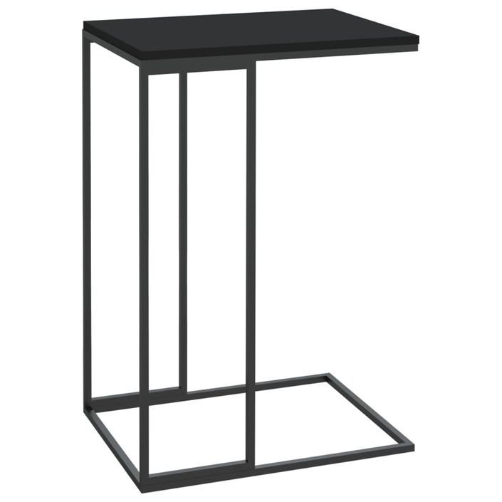 Table d'appoint Noir 40x30x59 cm 2 - Photo n°1