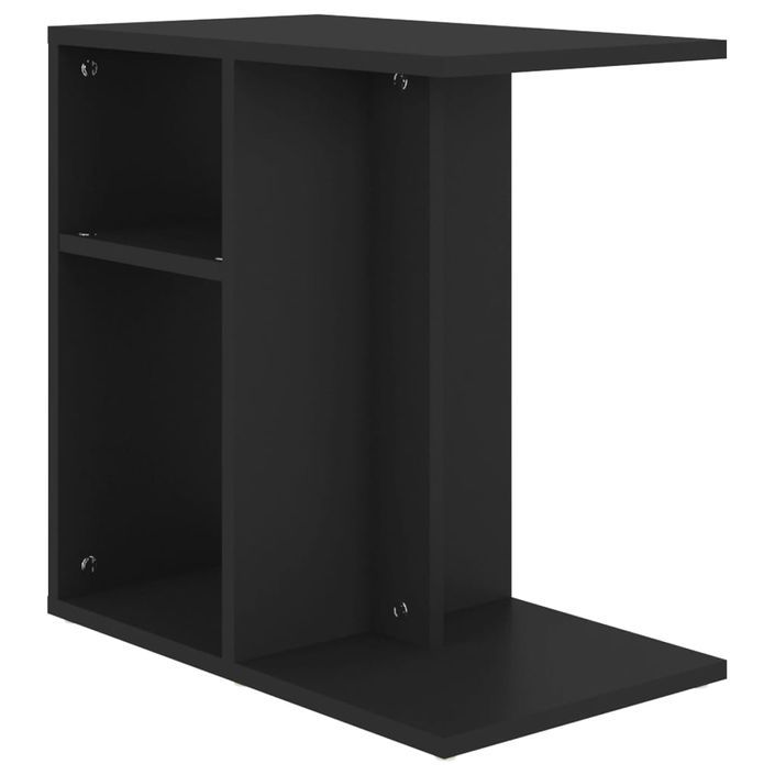 Table d'appoint Noir 50x30x50 cm - Photo n°3