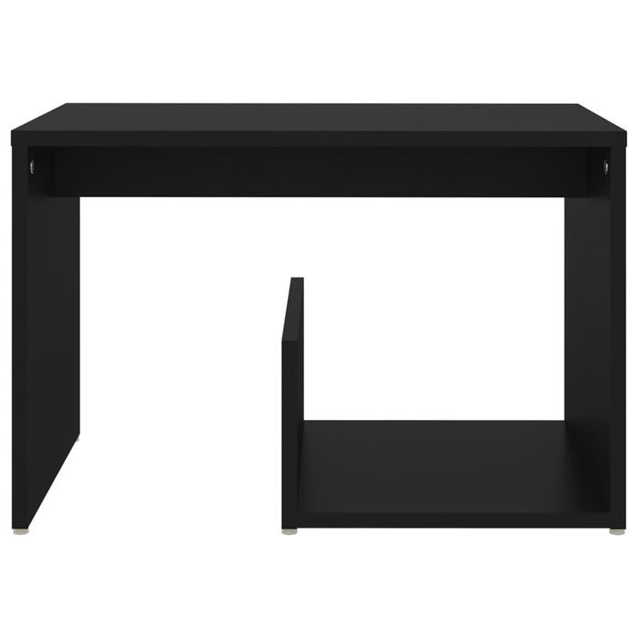 Table d'appoint Noir 59x36x38 cm - Photo n°4