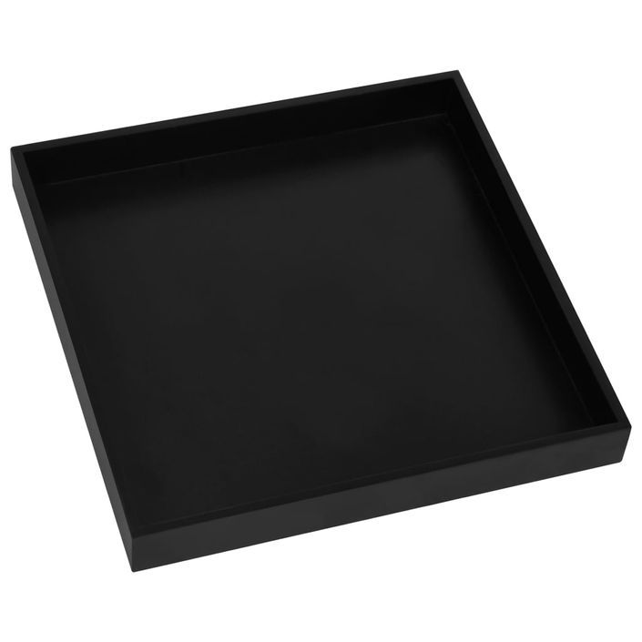 Table d'appoint Noir et doré 38x38x38,5 cm MDF - Photo n°4