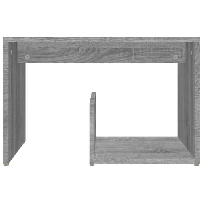 Table d'appoint Sonoma gris 59x36x38 cm Bois d'ingénierie - Photo n°4