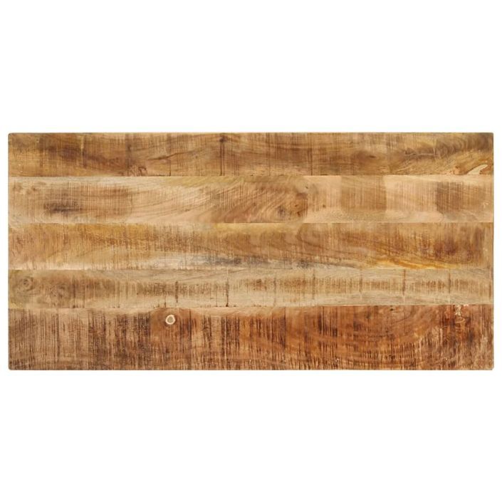 Table de bar 112x55x108 cm Bois de manguier massif - Photo n°4