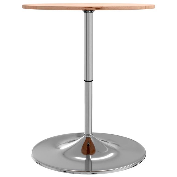 Table de bar Ø60x89,5 cm bois massif de hêtre - Photo n°6