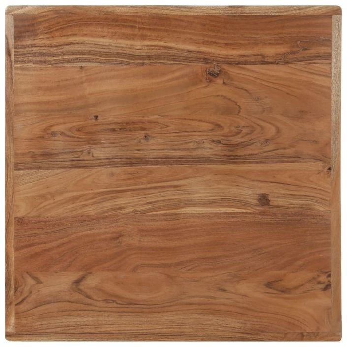 Table de bistro 60x60x76 cm Bois d'acacia massif 2 - Photo n°2