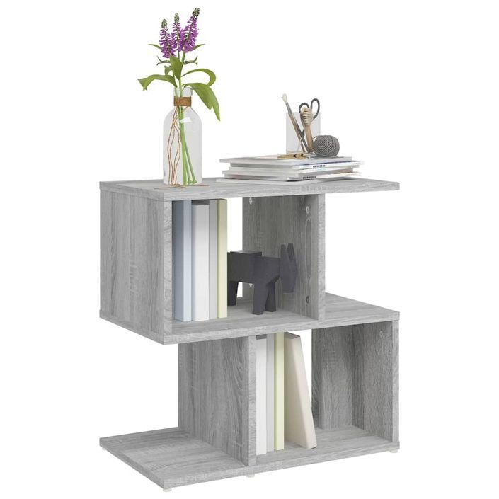 Table de chevet 2pcs Sonoma gris 50x30x51,5cm Bois d'ingénierie - Photo n°4