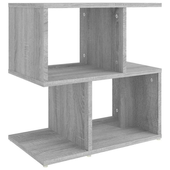 Table de chevet 2pcs Sonoma gris 50x30x51,5cm Bois d'ingénierie - Photo n°5