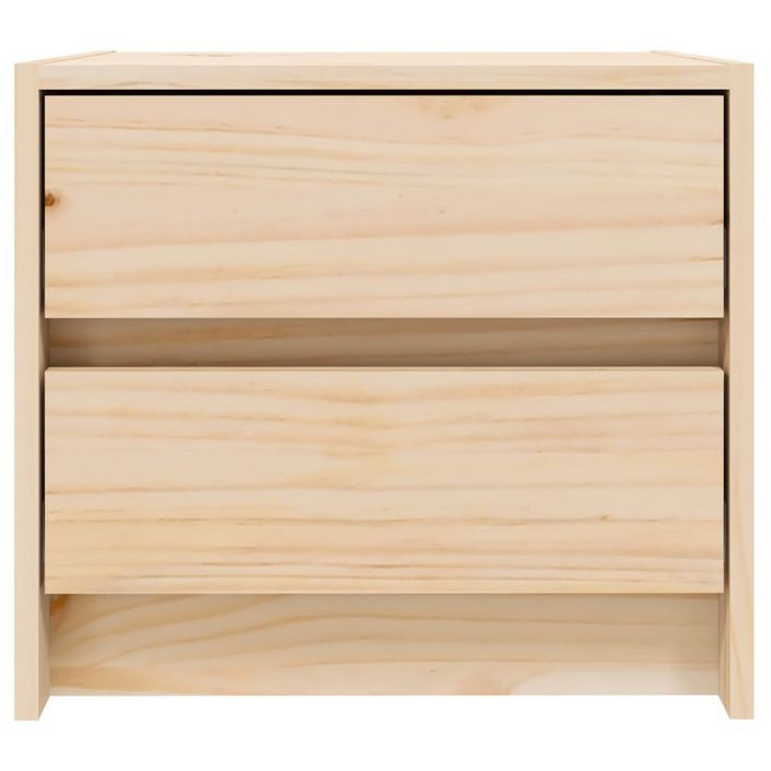 Table de chevet 40x31x35,5 cm bois de pin massif - Photo n°5